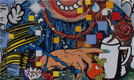 Allison Zuckerman & Roy Lichtenstein: Different Strokes With Different Folks - Ross+Kramer Gallery, East Hampton