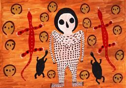 Wandjina and Unguds - Jeannie Dutchie