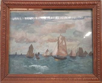 "The return from fishing". - R. Toss