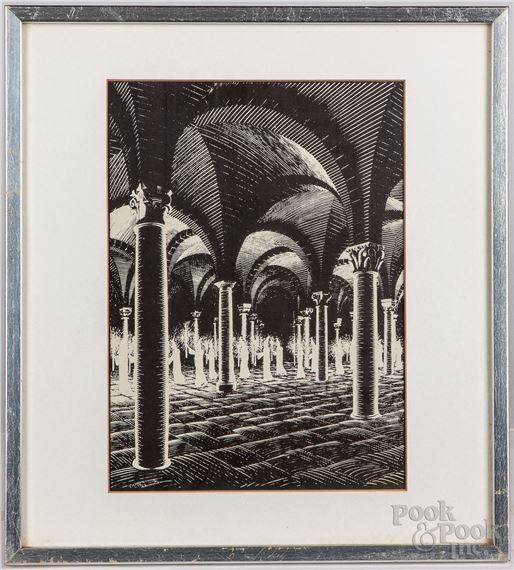 Maurits Cornelis Escher | Still life with Mirror, The Drowned Cathedral ...