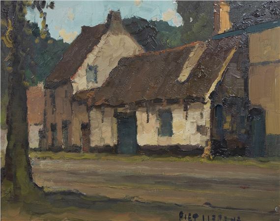 Wall castle Van Acker Destelbergen (current town hall)