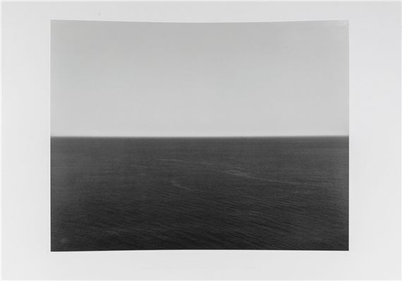 Hiroshi Sugimoto | Mediterranean Sea Crete 1990 .time exposed 1991