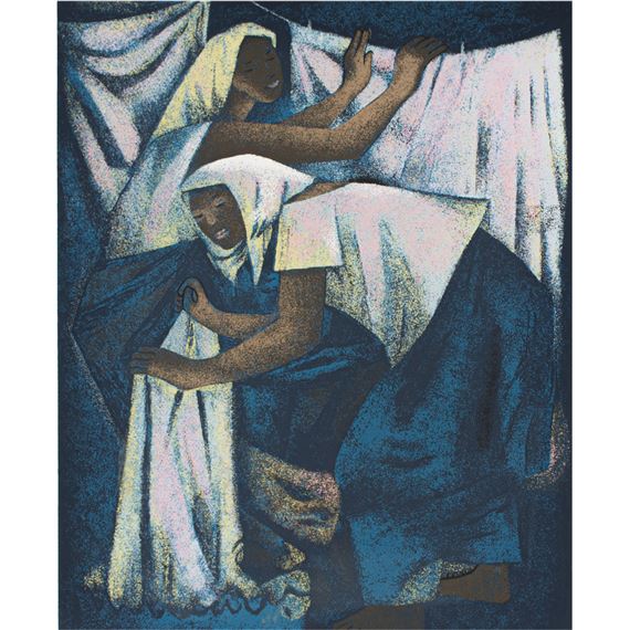 Lavanderas by Anita Magsaysay-Ho, Dated 1997