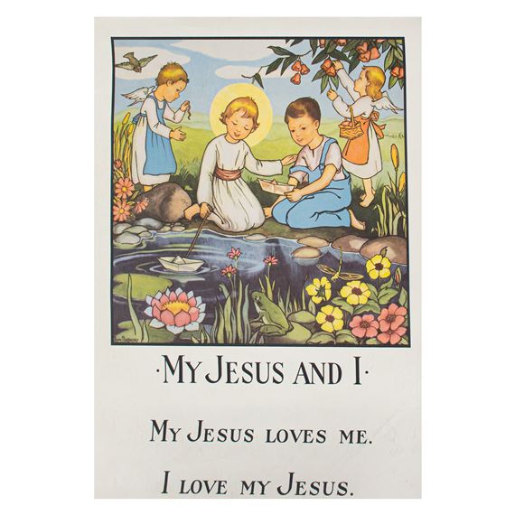 A complete 40-page set of 'My Jesus and I' catechism posters