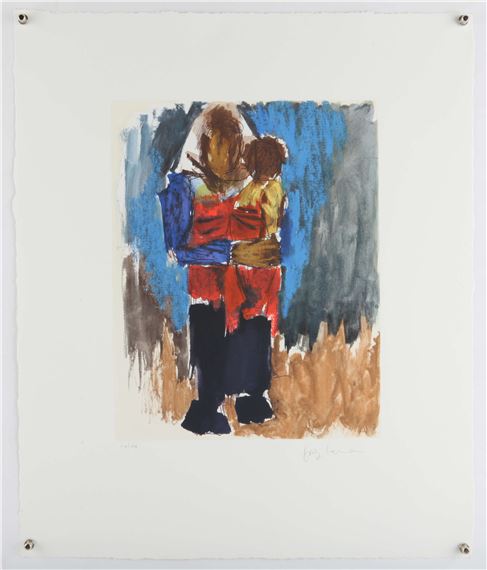 'Mother and Child' by Josef Herman