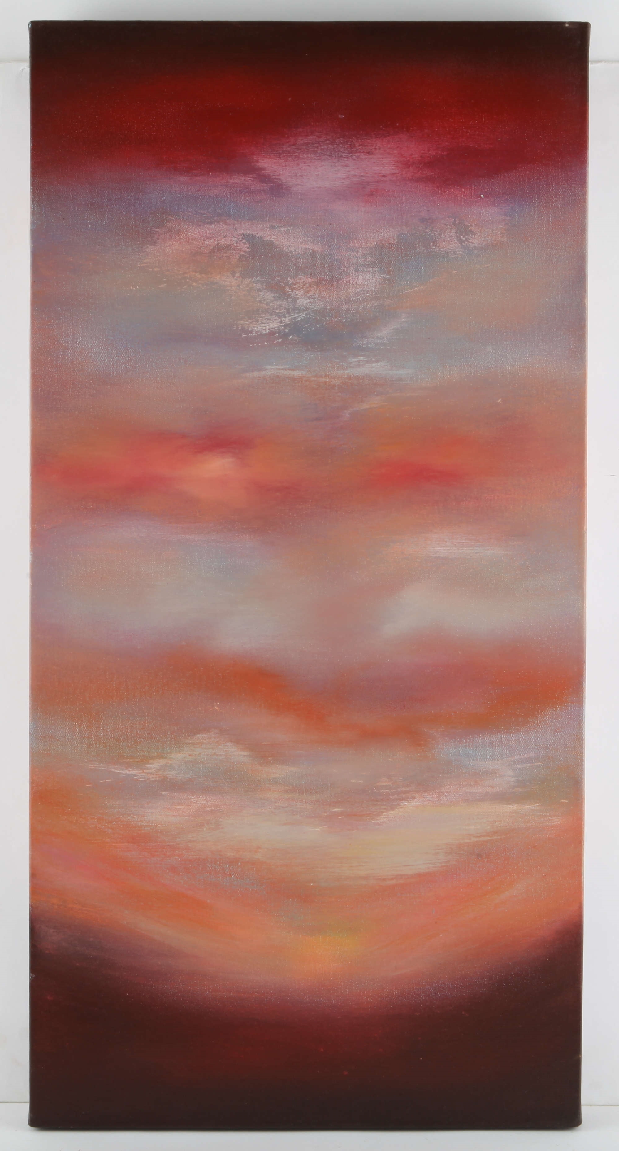 Artwork by Henrie Haldane, 'Sunset Triptych III', Made of Oil on canvas