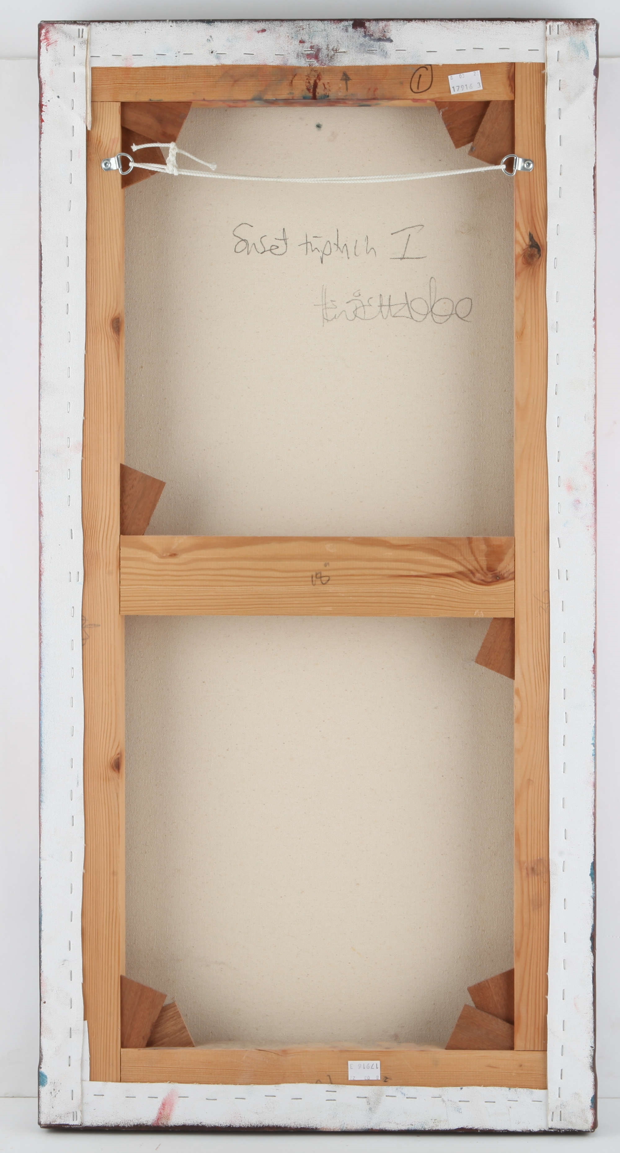 Artwork by Henrie Haldane, 'Sunset Triptych III', Made of Oil on canvas