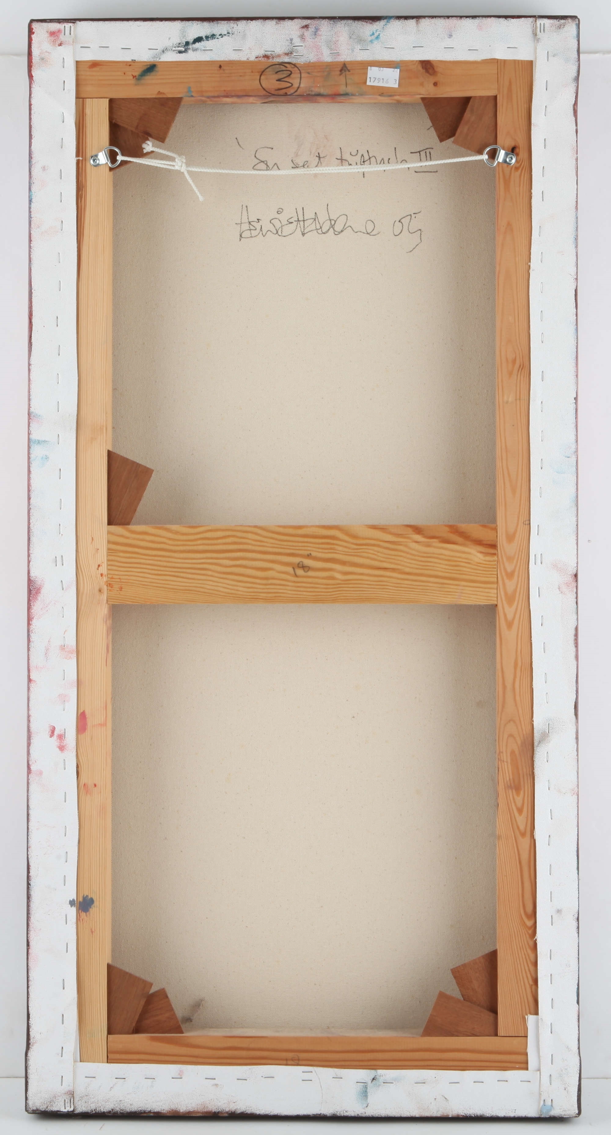 Artwork by Henrie Haldane, 'Sunset Triptych III', Made of Oil on canvas