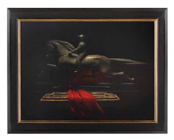 "Horse and Rider - Antique Weathervane" by Sarah Lamb, 2012