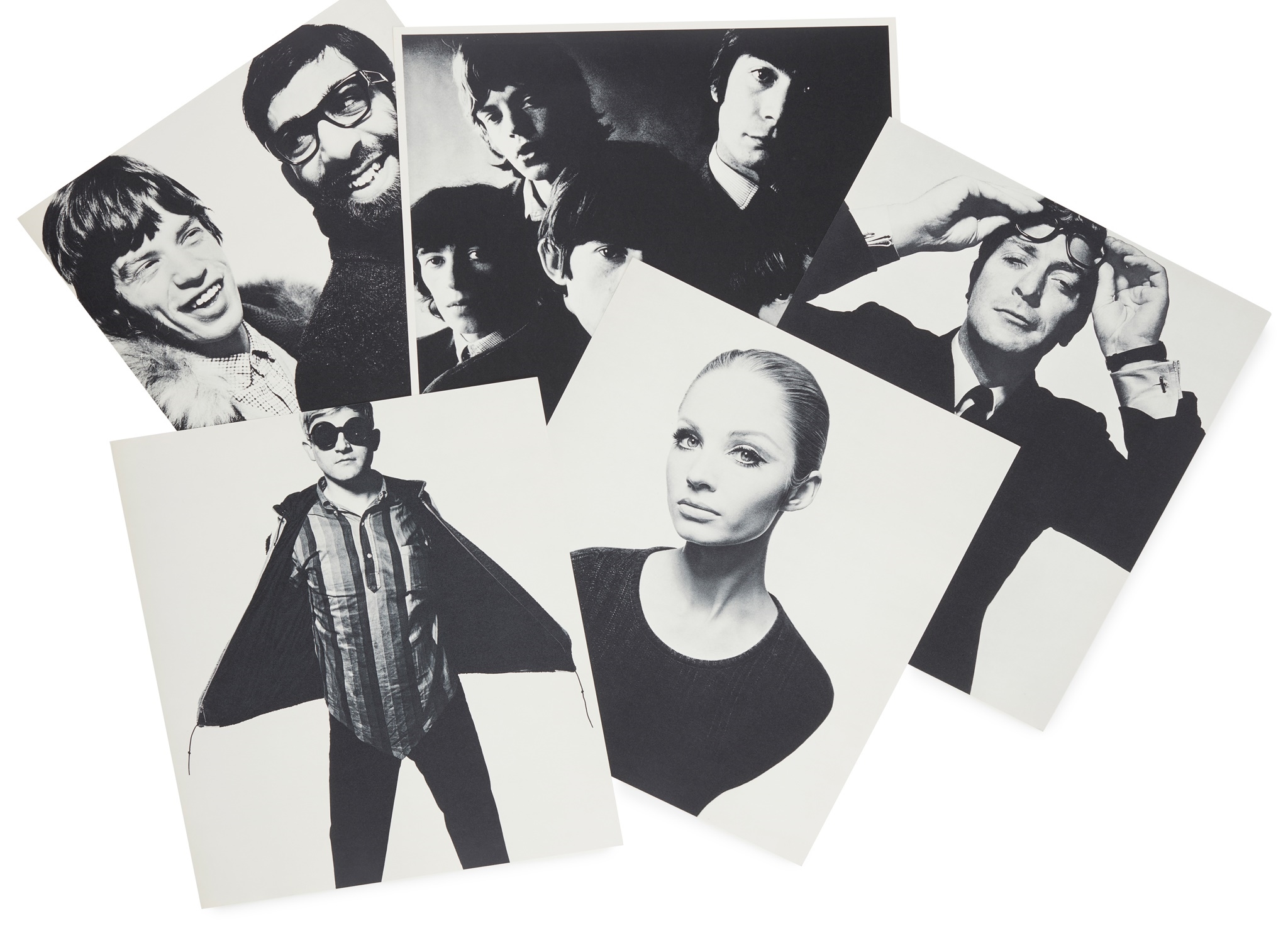 Artwork by David Bailey, BOX OF PIN-UPS - 1965, Made of prints