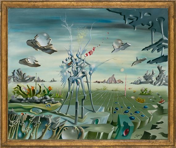 Georges Spiro | Surrealist Landscape | MutualArt