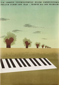 Chopin poster - Tadeusz Trepkowski