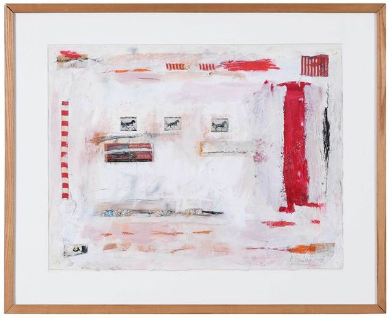 Composition in Flesh with Three Horses - Pamela Smilow