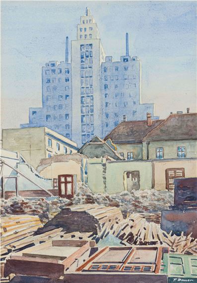 The Passing of Old Johannesburg by Fred Bauer