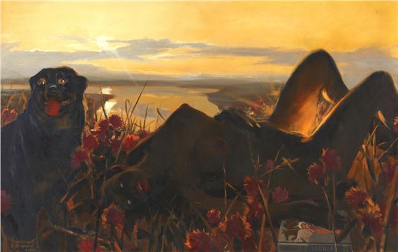 At sunset by Alexander Vinogradov, 2000
