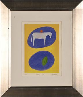 Spirit Horse and Leaf - Jane Poulton