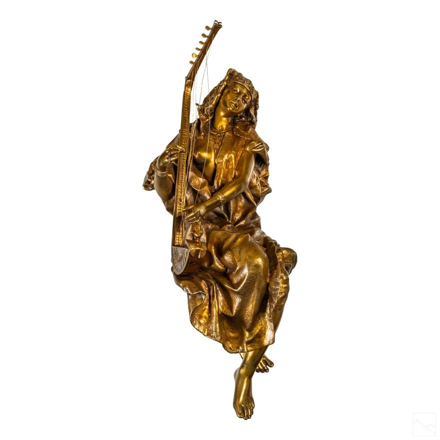 Gaston Veuvenot Leroux | Egyptian Revival sculpture | MutualArt