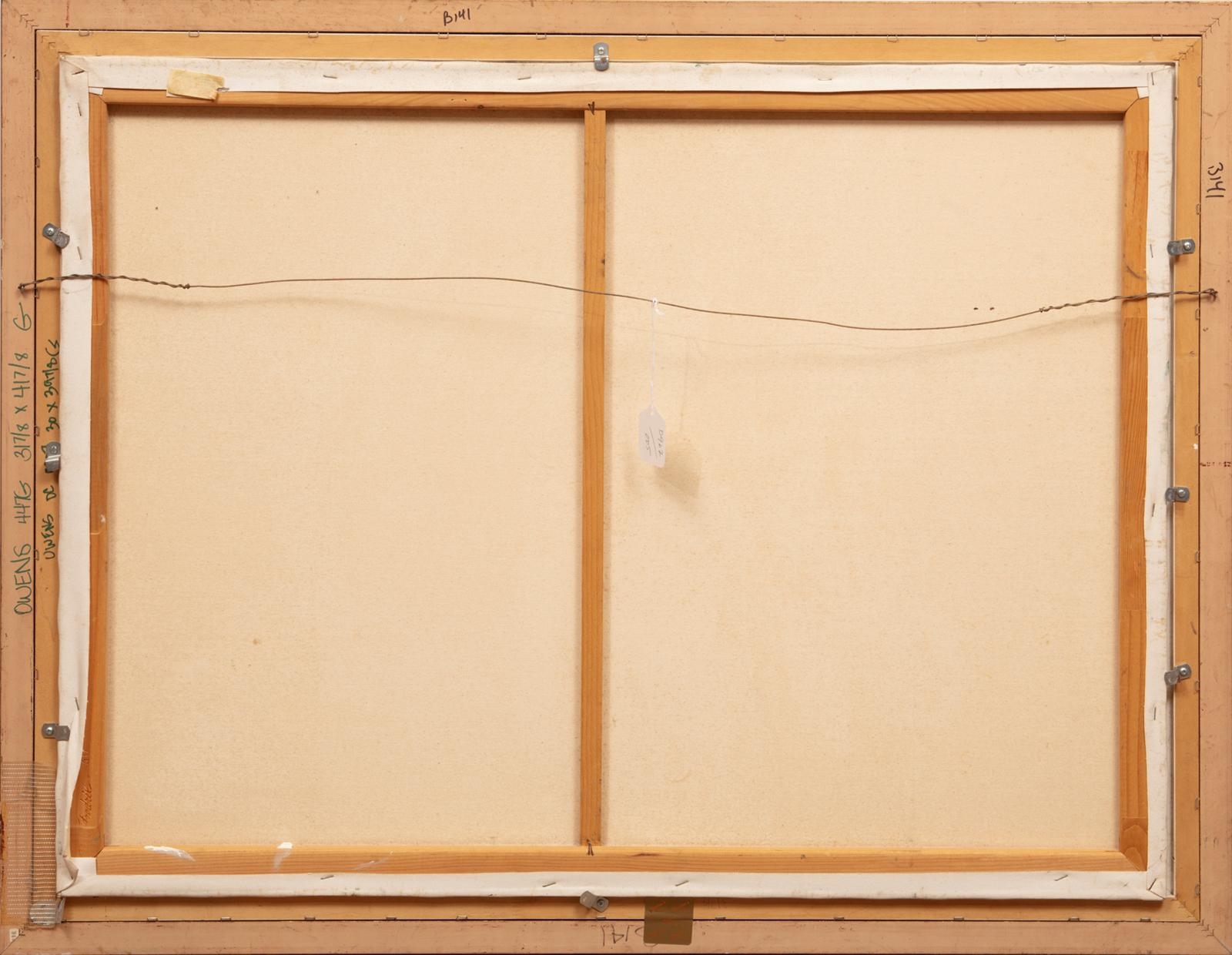 Artwork by Paul Samson, Portrait of Chris Owens with Yellow Roses, Made of oil on canvas