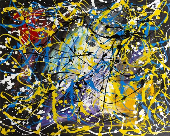 Yellow and Blue by Rick Triest, 2018