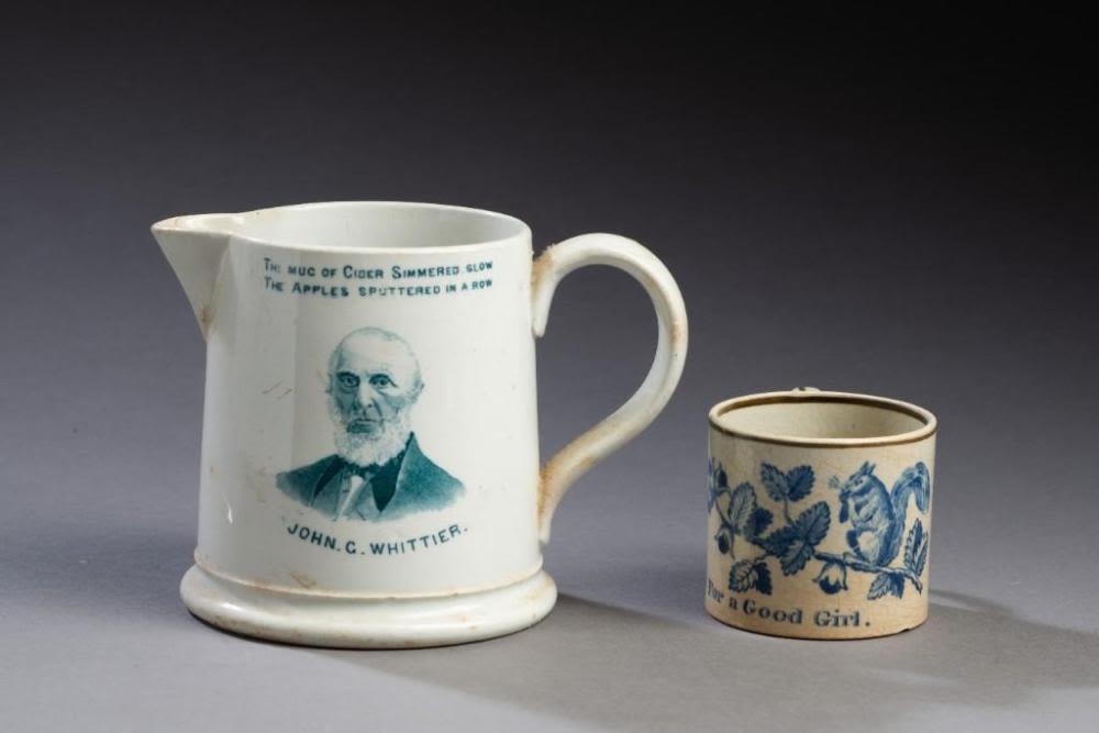 Artwork by Charles Emerson, Group of Transfer Printed Wares.