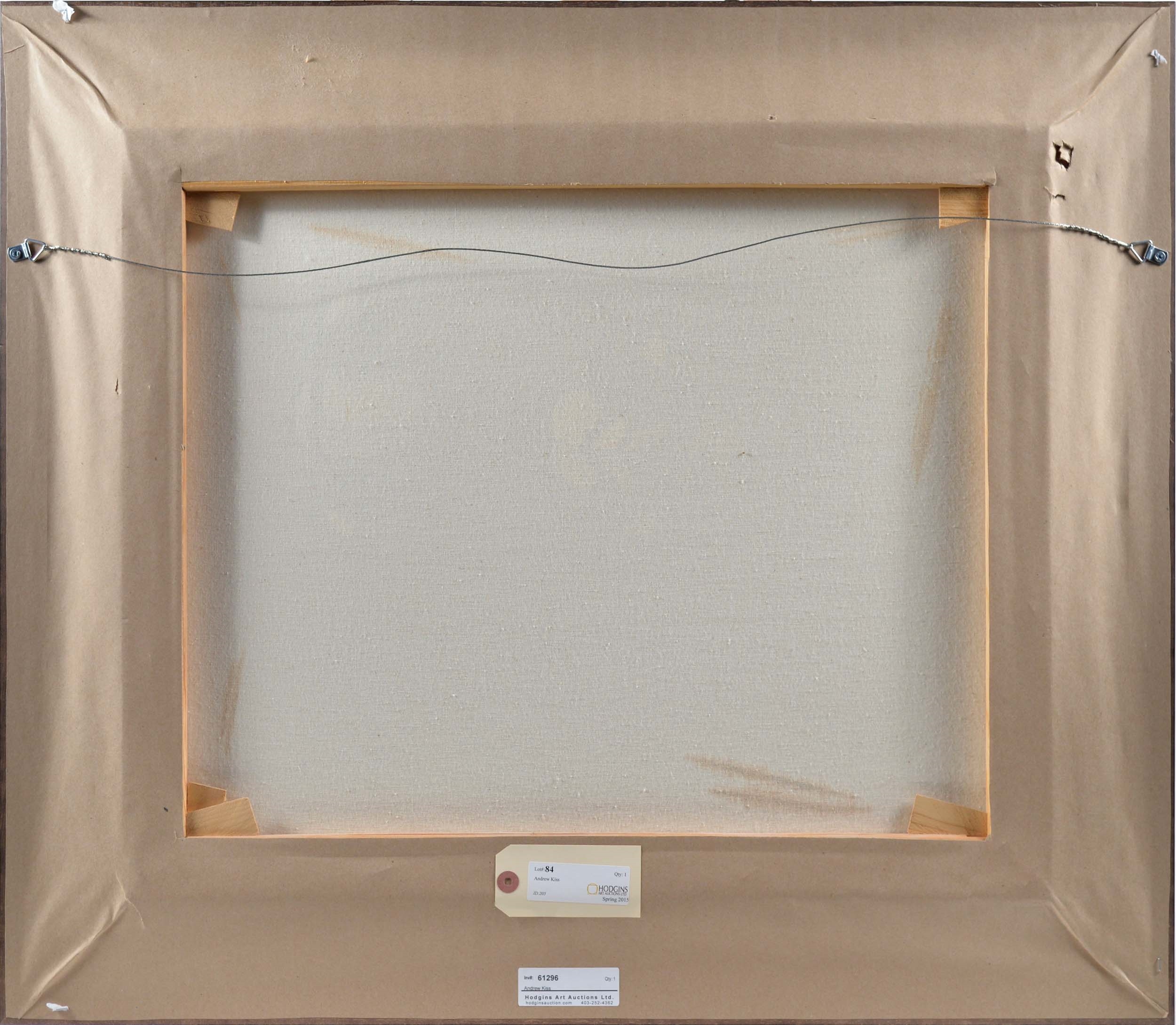 Artwork by Andrew Kiss, Encounter Merganzers, Made of Oil on canvas