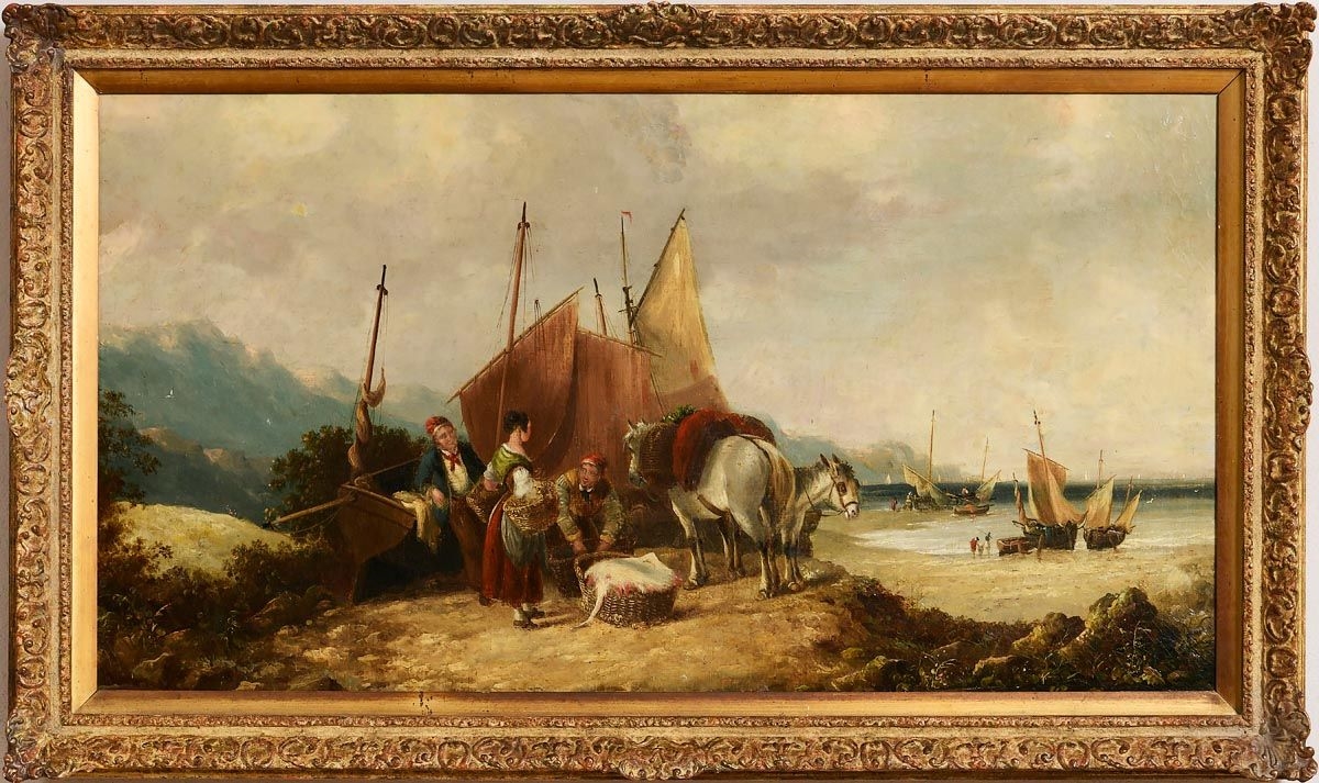 William Joseph Shayer | Selling the Catch | MutualArt