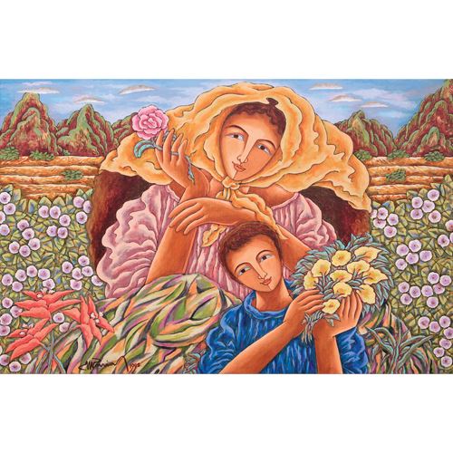 Untitled by Mario Parial, dated 1992