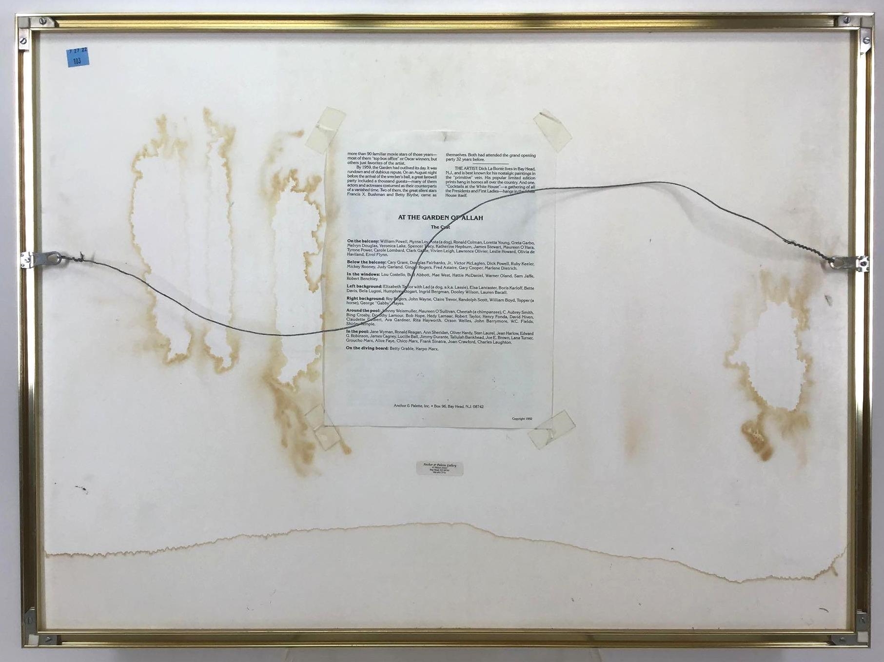 Dick LaBonte | At the Garden of Allah | MutualArt