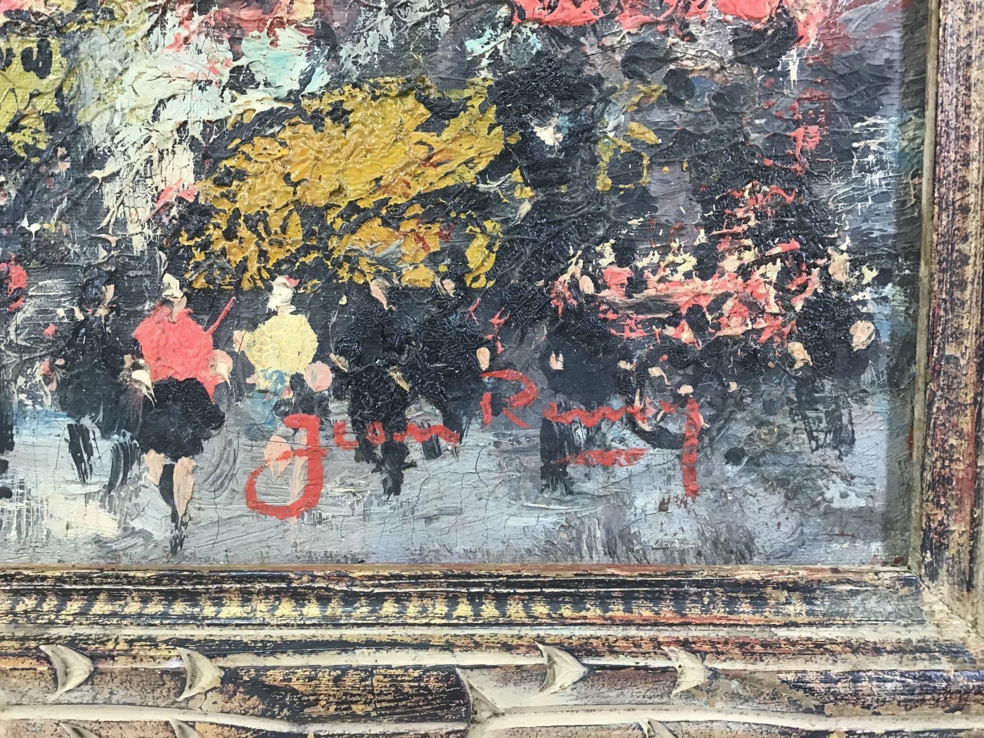 Jean Rémy | Impressionist style Parisian street scene | MutualArt