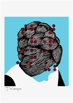 Joe Magee screenprint - Joe Magee