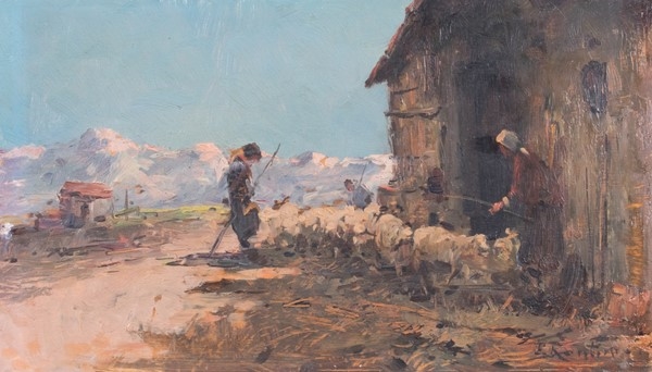 Ferruccio Rontini | Il gregge | MutualArt