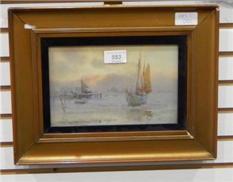 signed lower left and inscribed verso - Douglas Snowdon