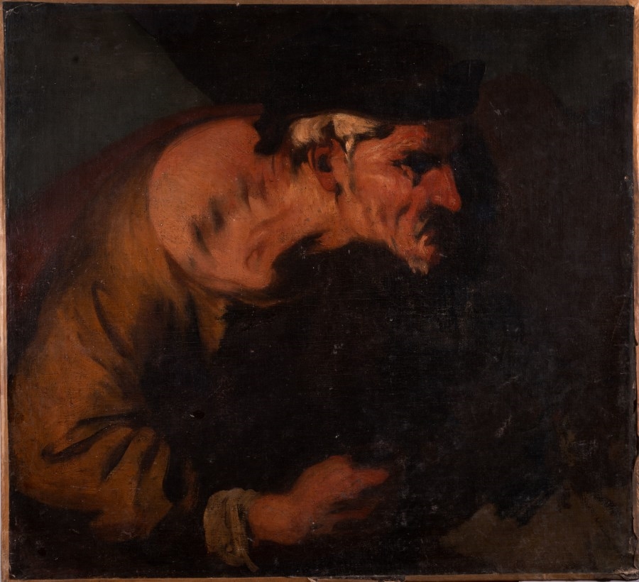 Pietro Muttoni | Grotesque figure in profile. | MutualArt