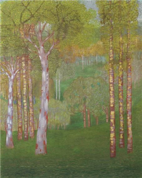 Autumn wood. by Vittorio Zecchin