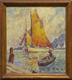 "Brittany Fishing Boats" - Othmar Hoffler