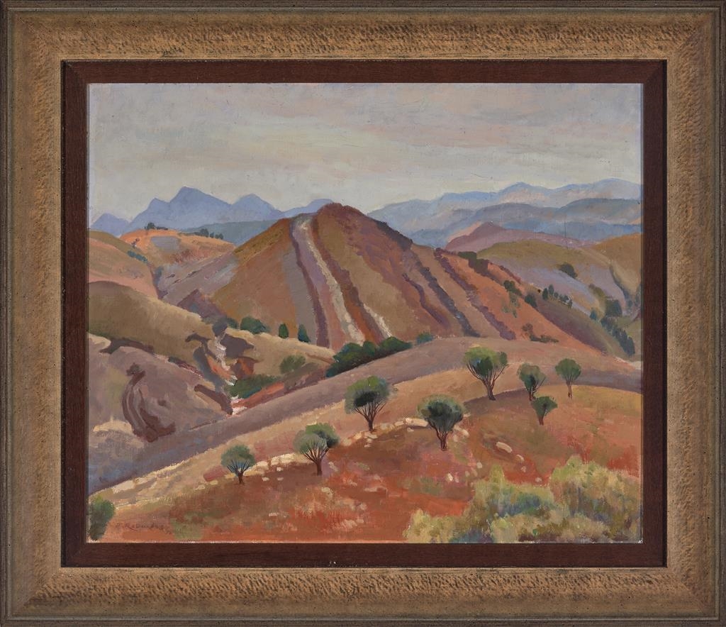 Artwork by Douglas Robert Dundas, Rolling Hills, Made of oil on canvas