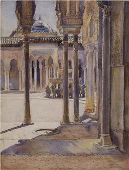 American Travelers: A Watercolor Journey Through Spain, Portugal, and Mexico. Featuring the Contemporary Works of Timothy J. Clark - The Hispanic Society of America