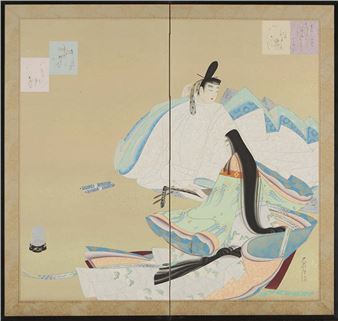 Kindachi , byobu screen - Ogyu Tensen