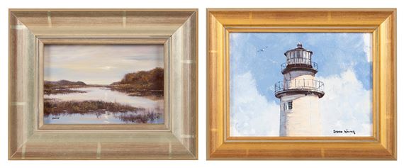 Two small works: by Lance Walker, Dated 2008