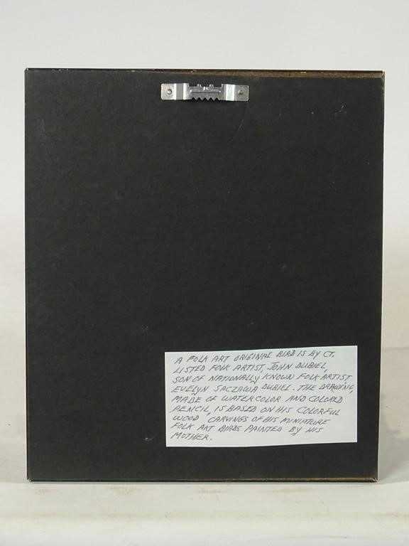 Artwork by John Dubiel, Bird, Made of Drawing