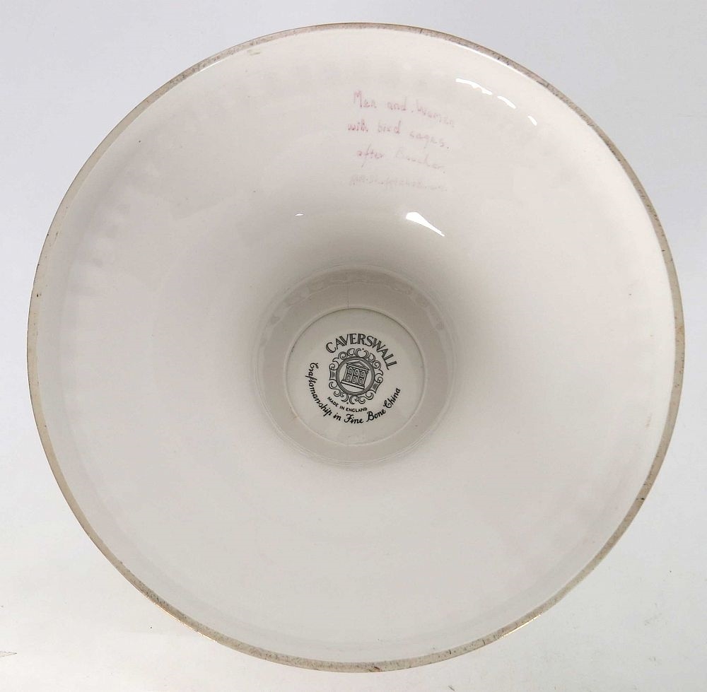 Artwork by R.A. Shufflebotham, A large Campana urn vase and cover