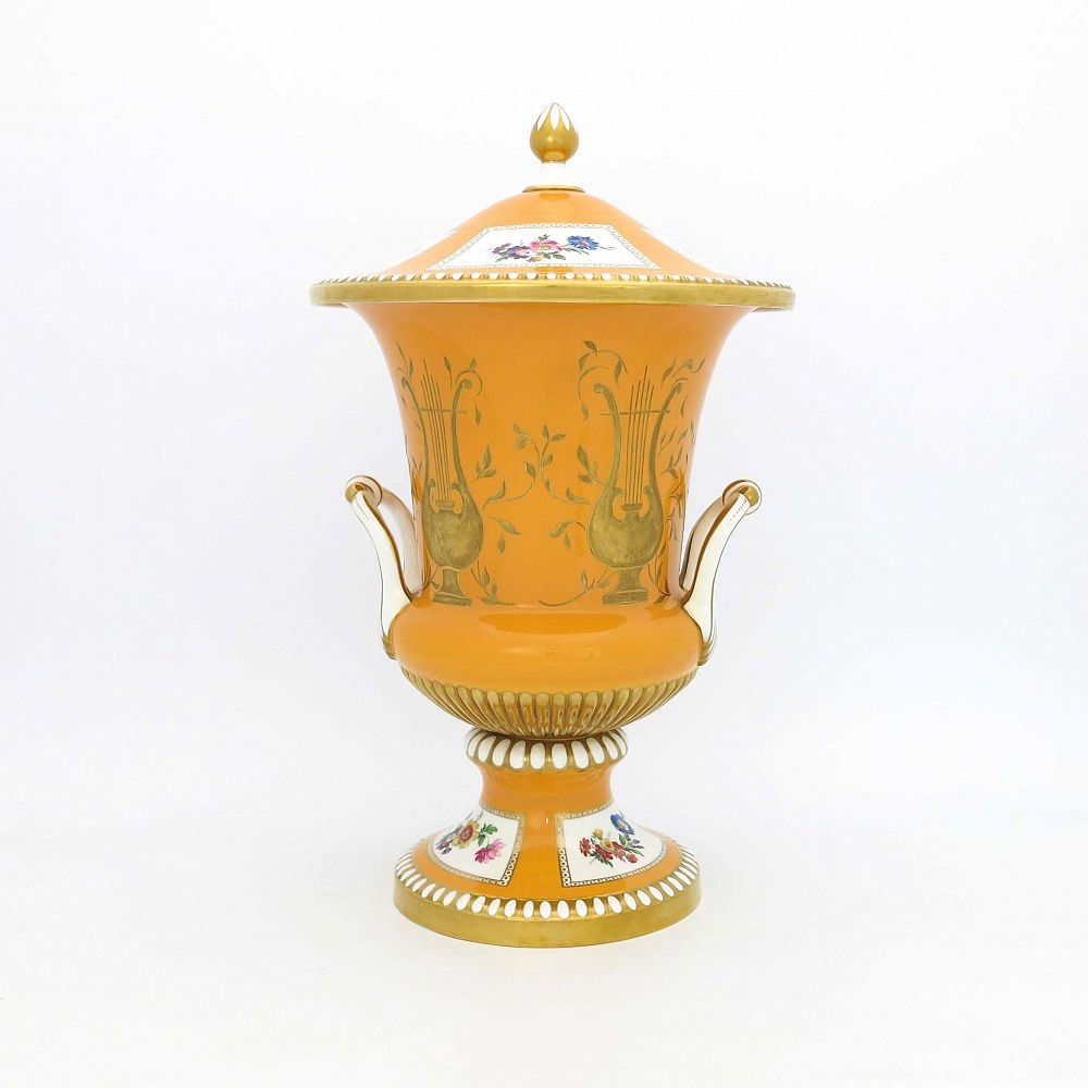 Artwork by R.A. Shufflebotham, A large Campana urn vase and cover
