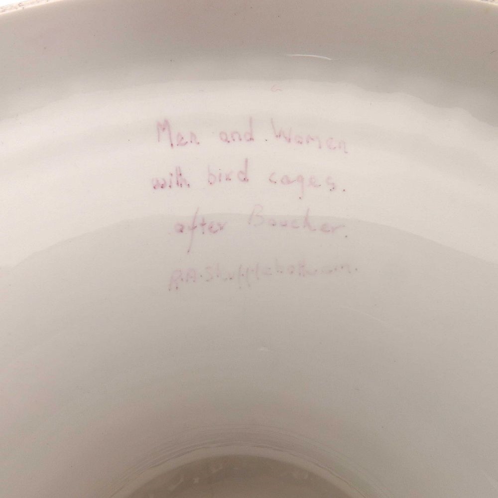 Artwork by R.A. Shufflebotham, A large Campana urn vase and cover