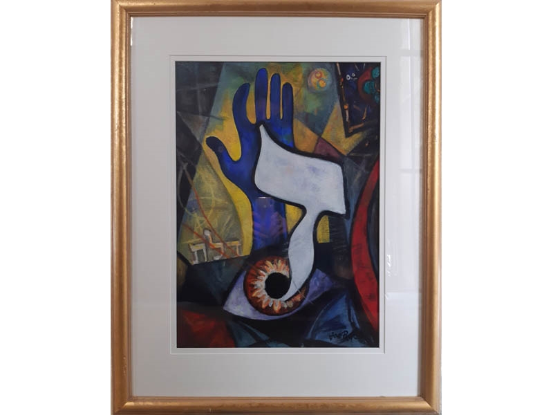 Artwork by Joe Rose, Joe Rose (1915-99) Australia - Dalet, Made of Mixed media on paper