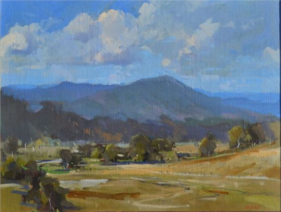 Australia Country Scene by John Dudley