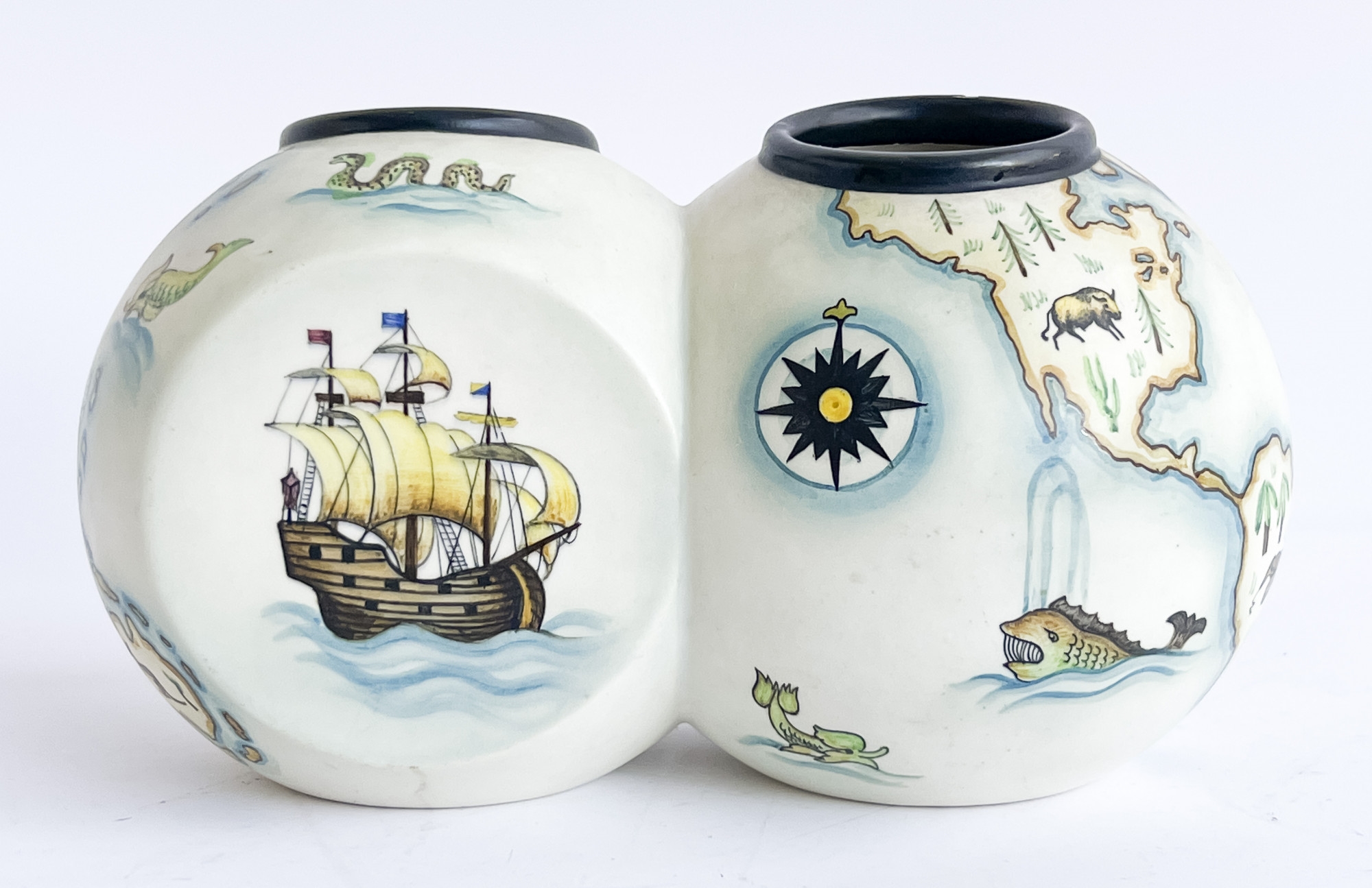 Double Globe Vase - Lenci
