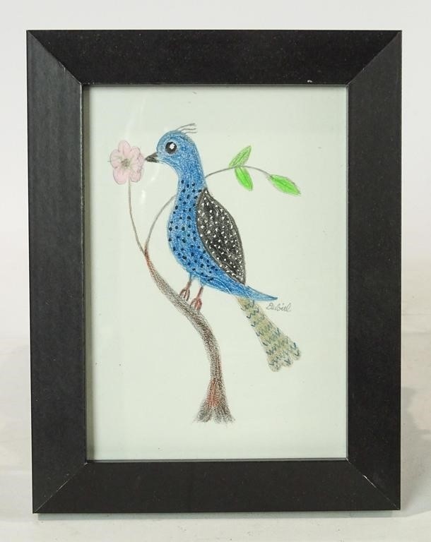 Artwork by John Dubiel, Bird, Made of Drawing