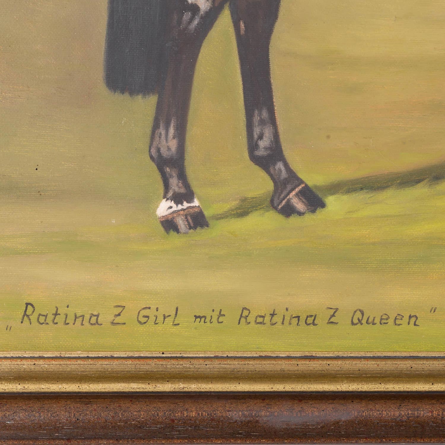 Artwork by Struck, Karl-ernst, Ratina Z Girl with Ratina Z Queen, Made of oil/ canvas