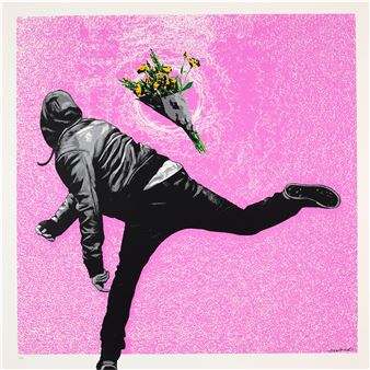 Love Riot (Pink); Love Riot (Blue) (2 works) - Hijack