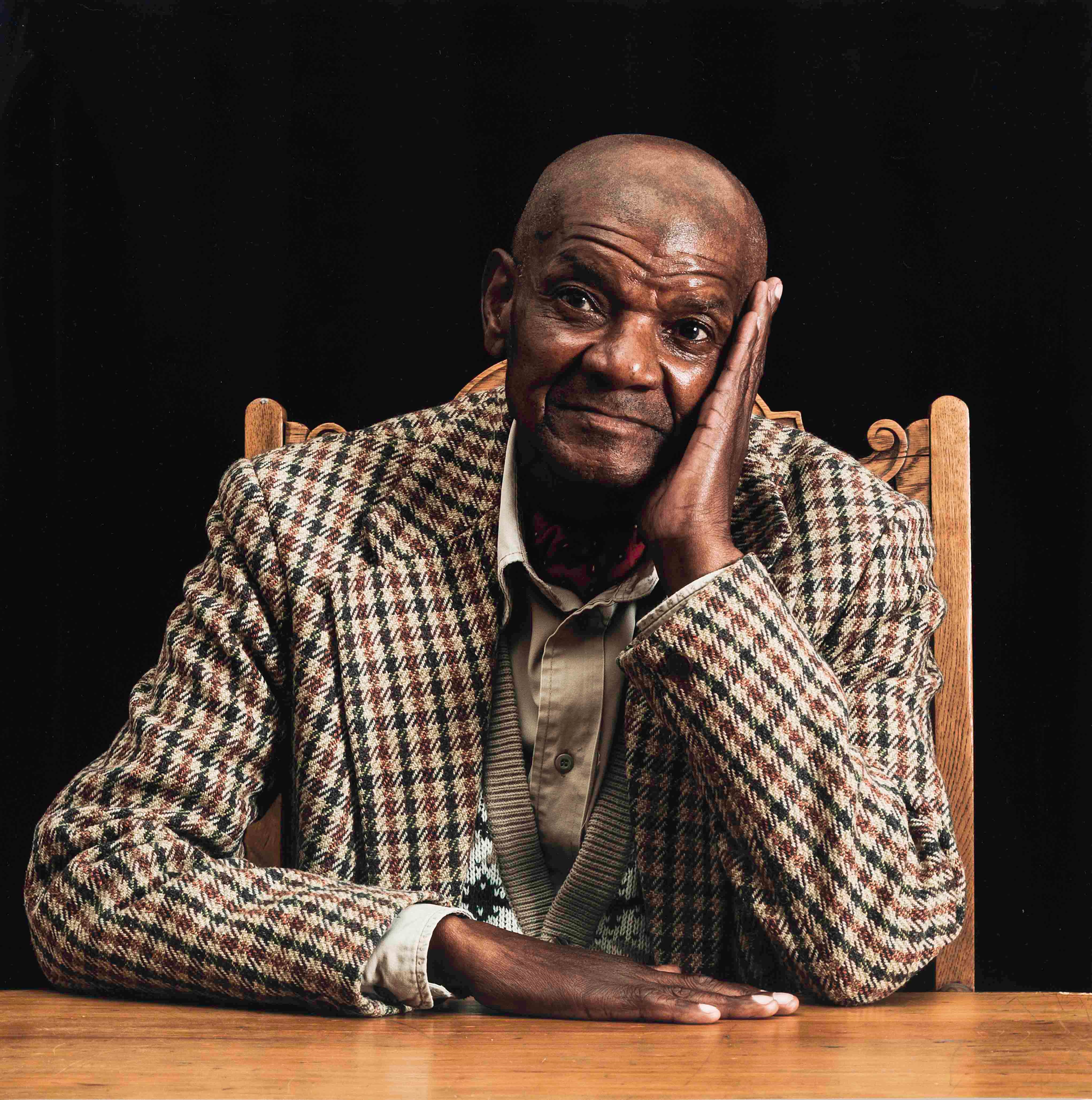 Artwork by Jonathan Basckin, Portrait (from the 60+ Counts Exhibition), Made of archival inkjet print